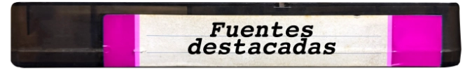 Fuentes destacadas
