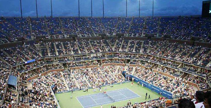 Azarenka y Serena Williams en la final del US Open