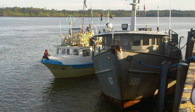 Tres miembros de la Armada Nacional detenidos en Buenaventura
