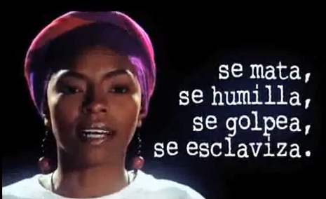 No más violencia contra las mujeres en Colombia
