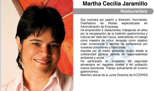 Cocina por Convicción, por Martha Cecilia Jaramillo