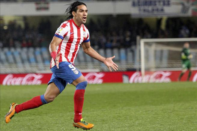 Un golazo del ‘Tigre’ Falcao le dio la victoria al Atlético de Madrid