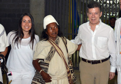El presidente Santos inauguró los Juegos  Nacionales