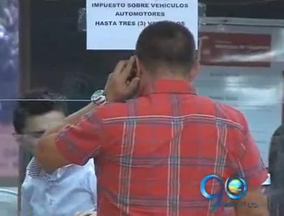 Gobernación comenzó a recaudar el impuesto automotor
