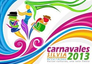 El ‘Carnaval de Blancos y Negros’ también se vive en Silvia