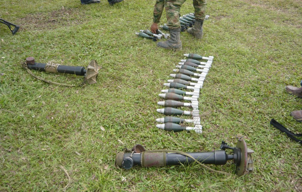 Desmantelado campamento de las Farc, al norte del Cauca