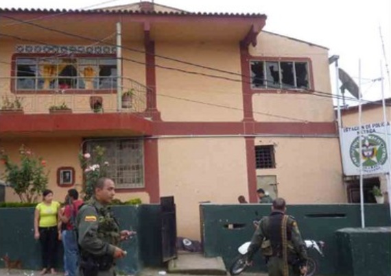 Grupo guerrillero atacó la población de Nátaga, Huila