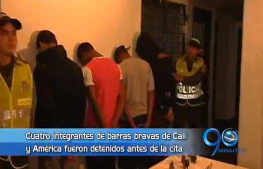 Policía frustró enfrentamiento entre barras bravas de Cali y América