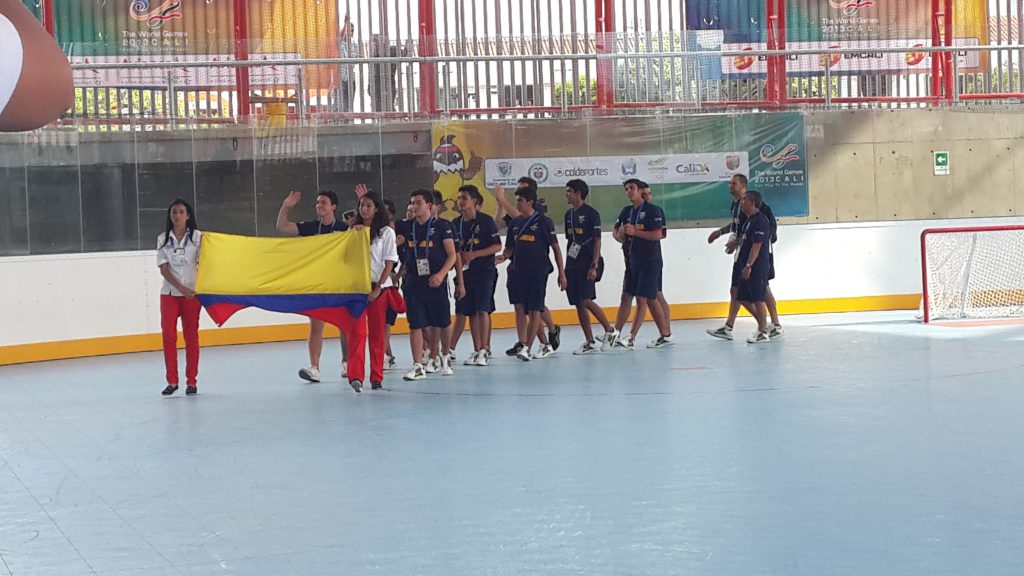 Colombianos de hockey en línea no pierden esperanzas a pesar de las derrotas