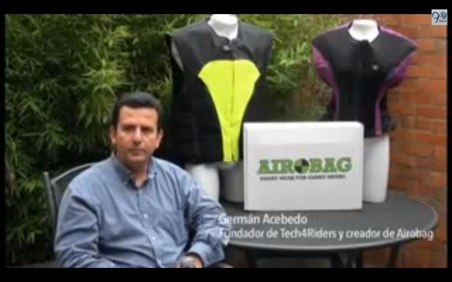 Colombia Innova: un airbag en su moto puede salvarle la vida