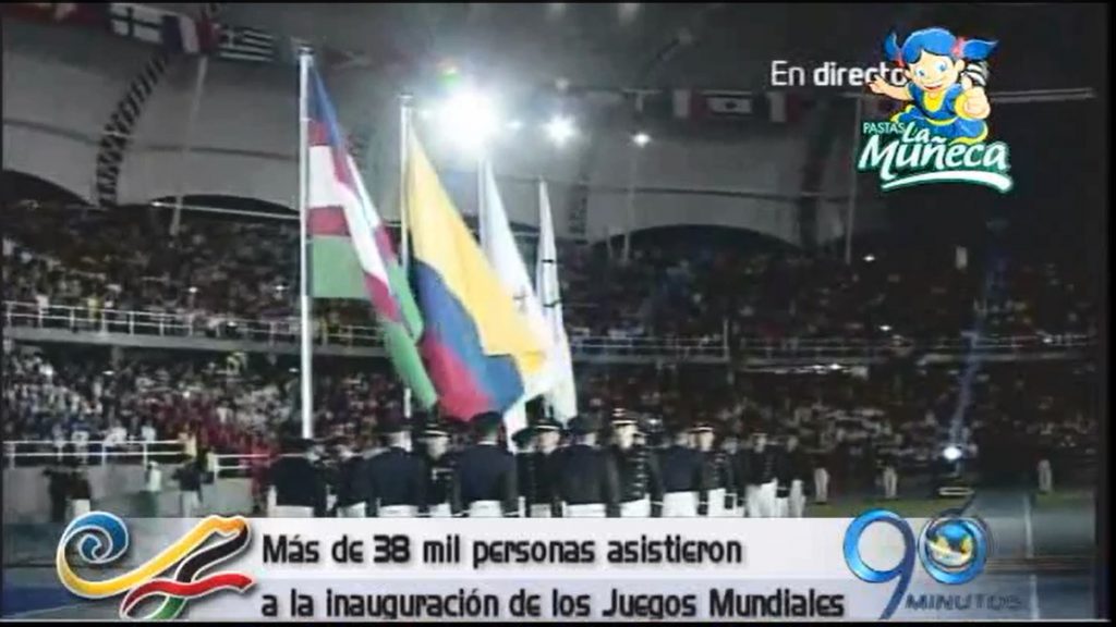 Cali se lució con la inauguración de los Juegos Mundiales