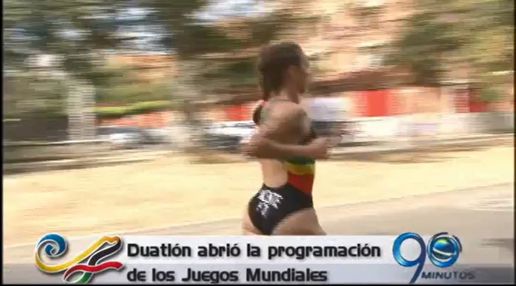 El duatlón abrió la programación de los Juegos Mundiales