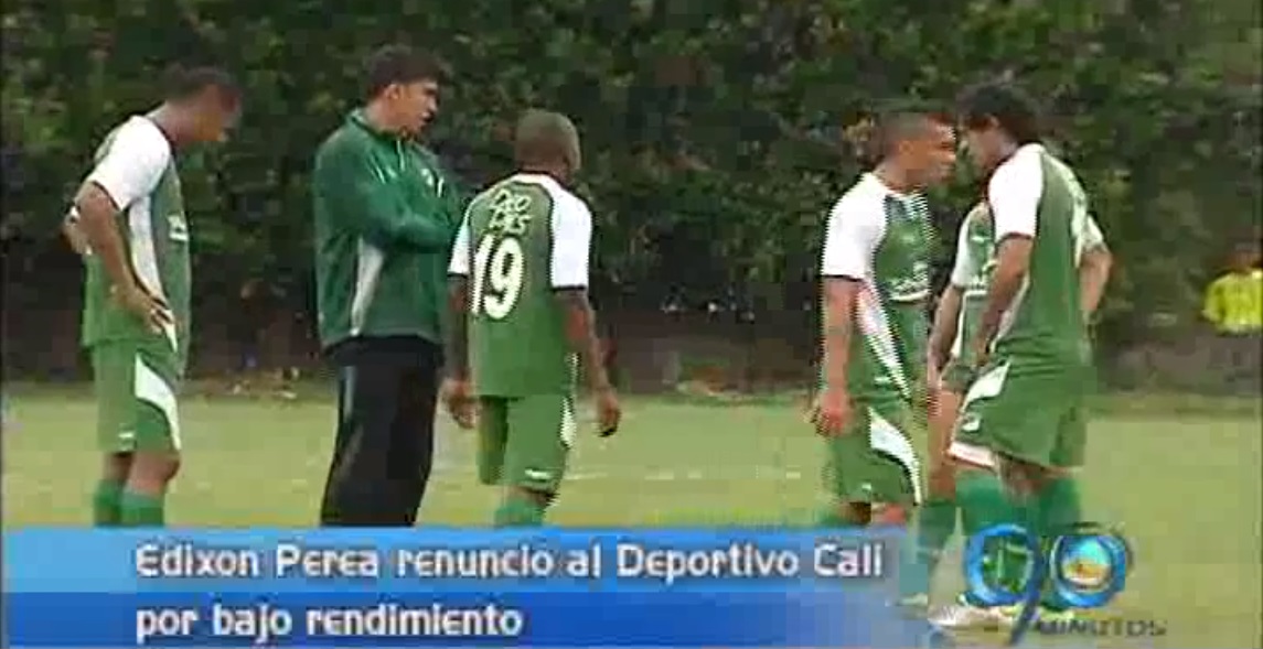 Renunció Edixon Perea al Deportivo Cali por bajo rendimeinto