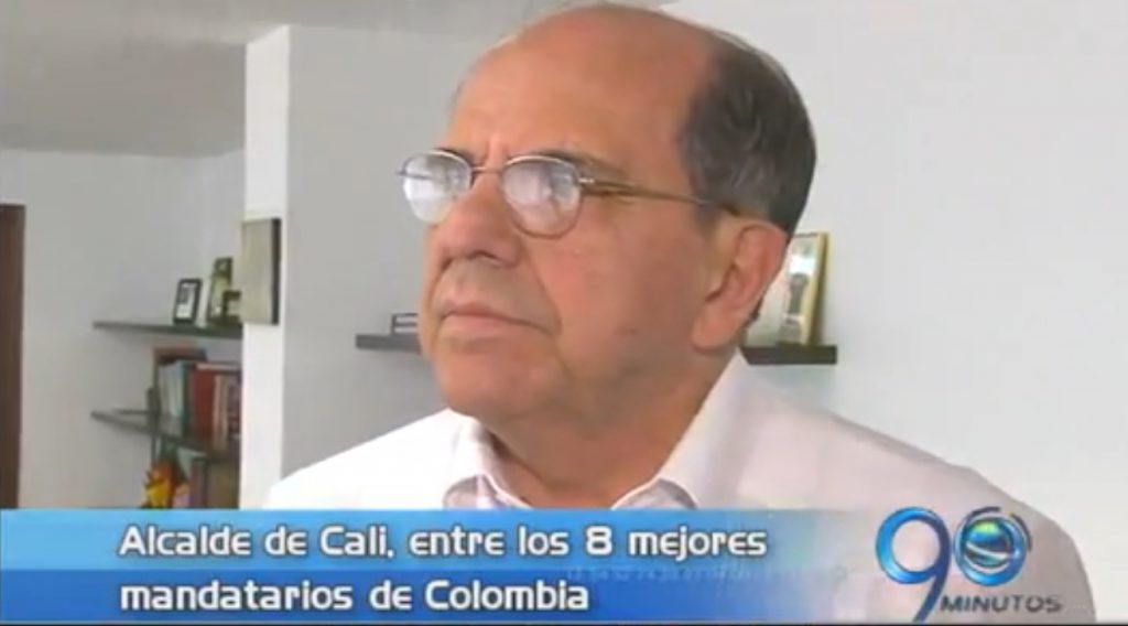 Alcalde de Cali entre los mejores de Colombia