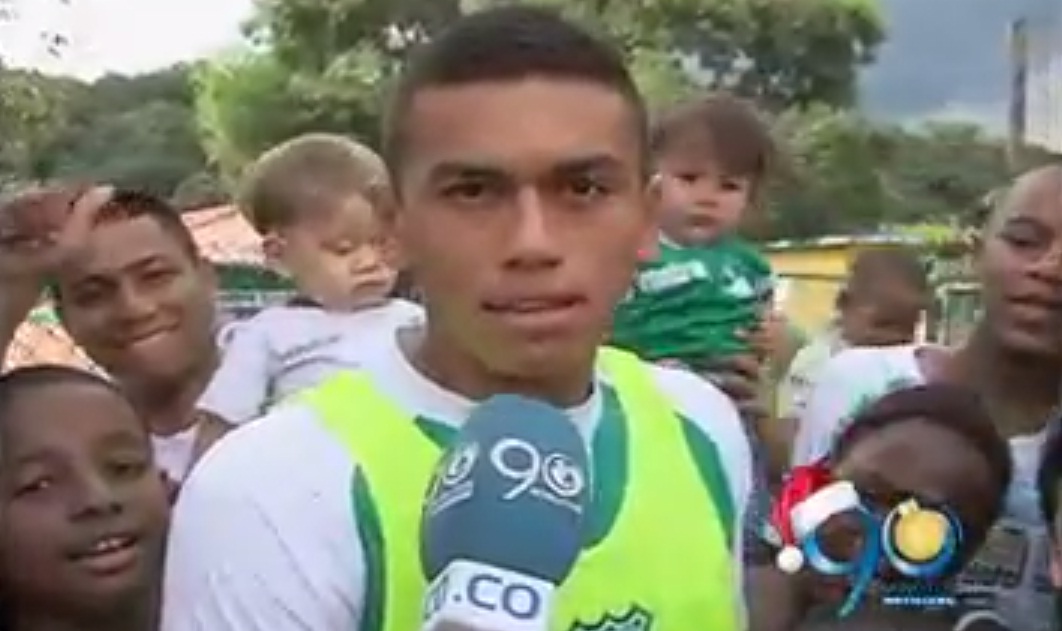 El Deportivo Cali le adelanto la navidad a los niños de Aguablanca