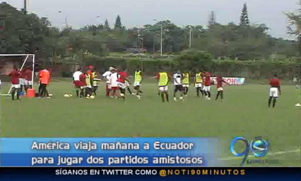 América jugará dos partidos amistosos en Ecuador