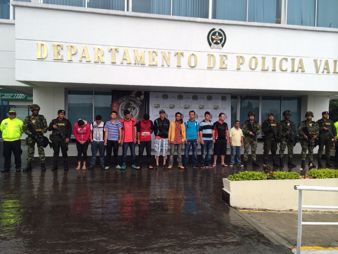 Autoridades capturan once presuntos integrantes de las Farc