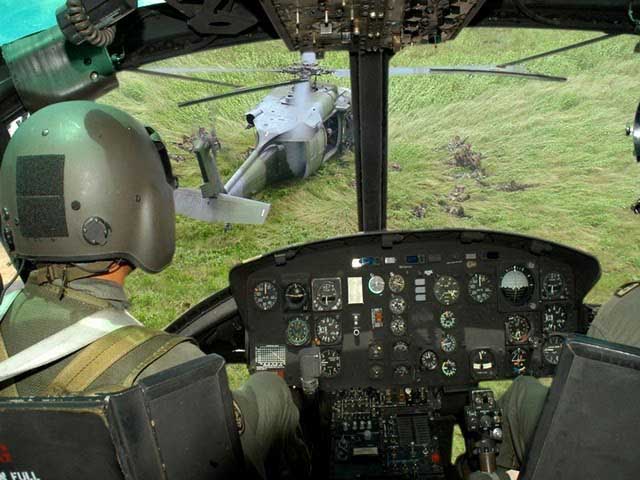 Accidente de helicóptero militar dejó tres muertos y dos heridos