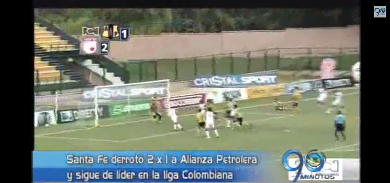 Independiente Santa Fe sigue como líder de la liga colombiana