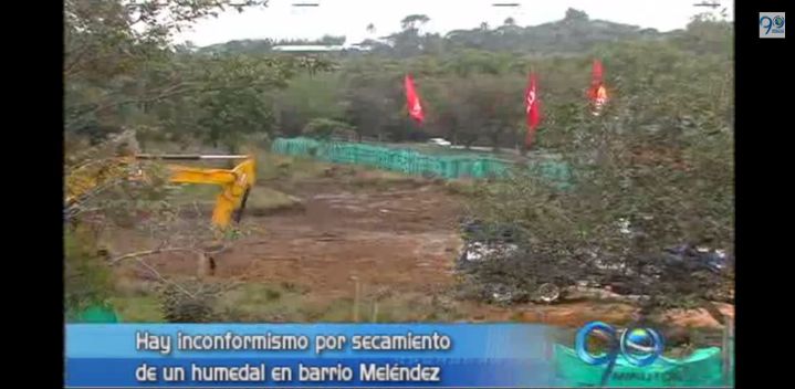 Comunidad del barrio Meléndez denuncia daño ambiental