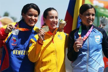 Segundo oro para Mariana Pajón en los X Juegos Suramericanos 2014