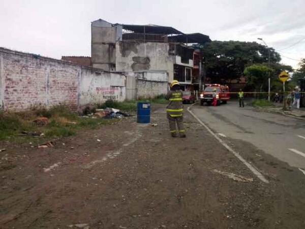 Dos capturados por emergencia en barrio Eduardo Santos