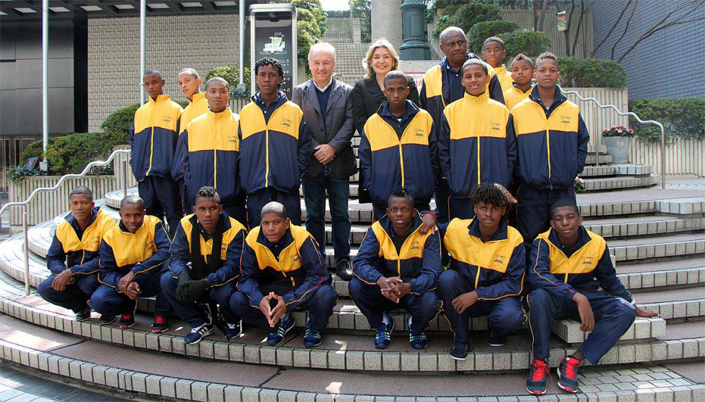 Futbolistas tumaqueños se fueron de intercambio deportivo a Japón