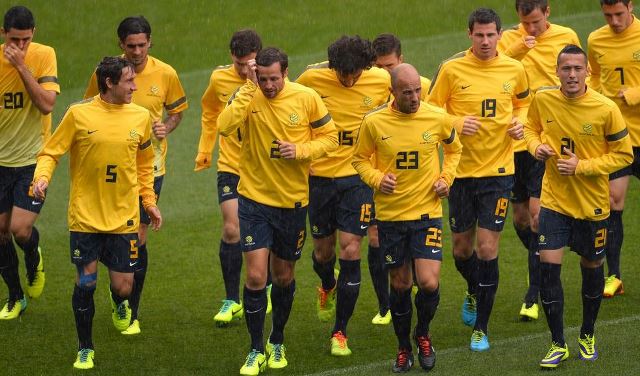 Australia es la primera selección extranjera en entrenar en Brasil