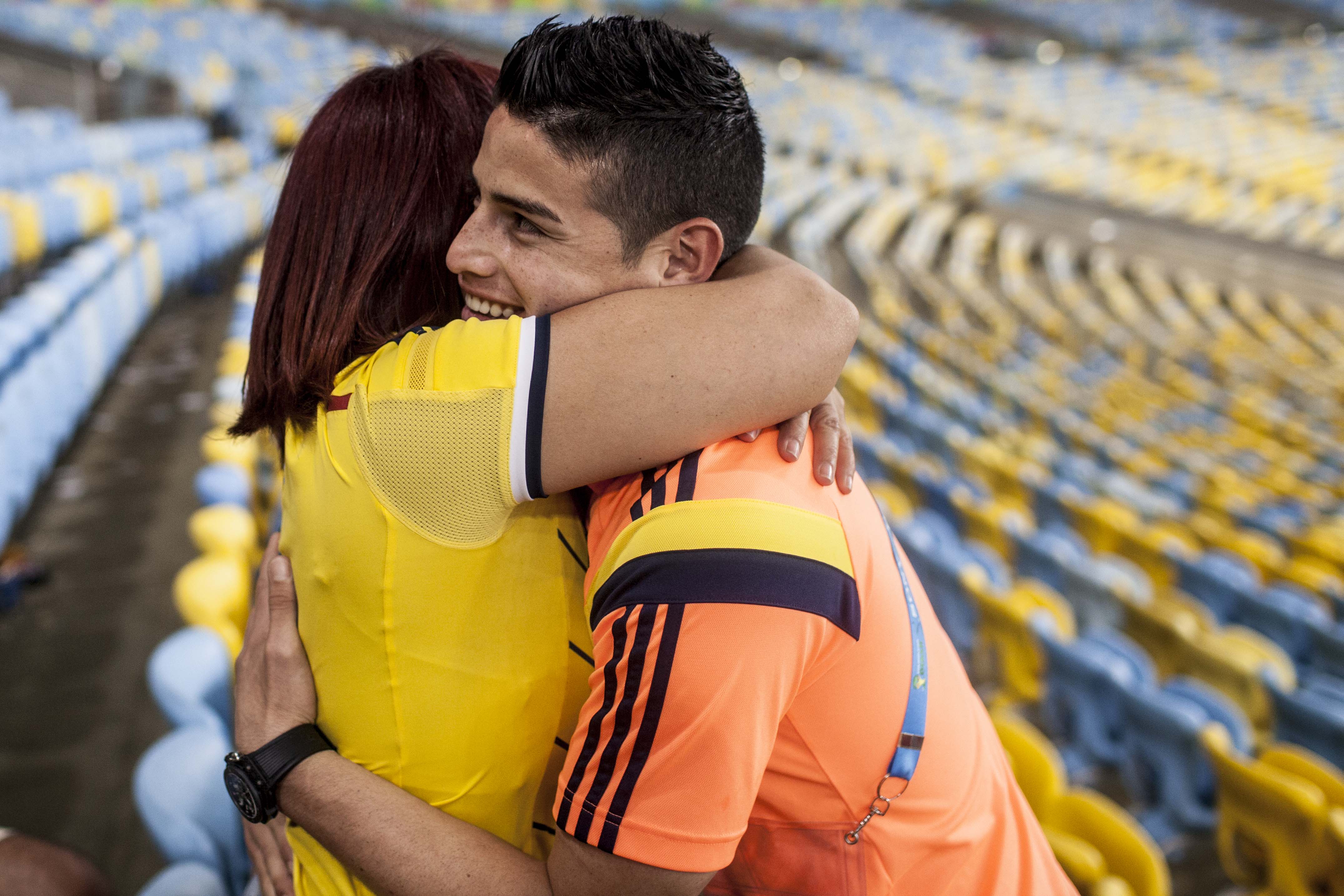 Familias de los jugadores Colombianos se quedarán en Brasil
