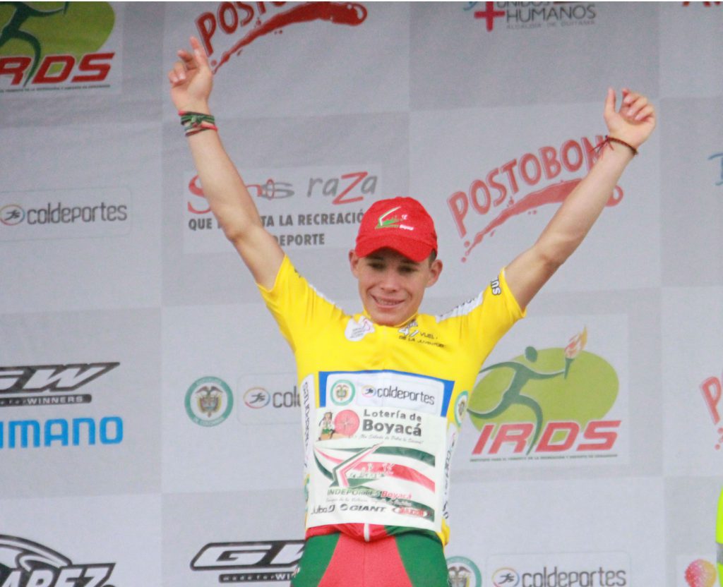 Miguel Ángel López continúa de líder en el Tour de l’Avenir
