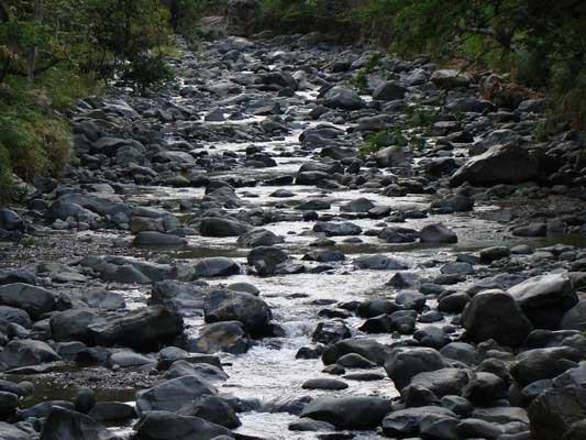 Por bajo caudal de los ríos, comunas 20 y 18 sin servicio de agua