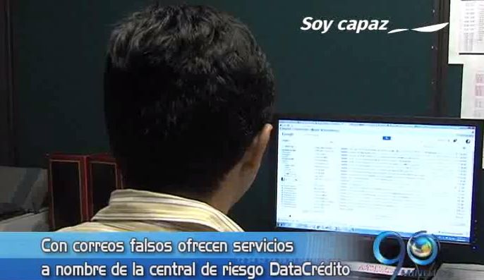 Denuncian falsos correos ofreciendo servicios de Data Crédito