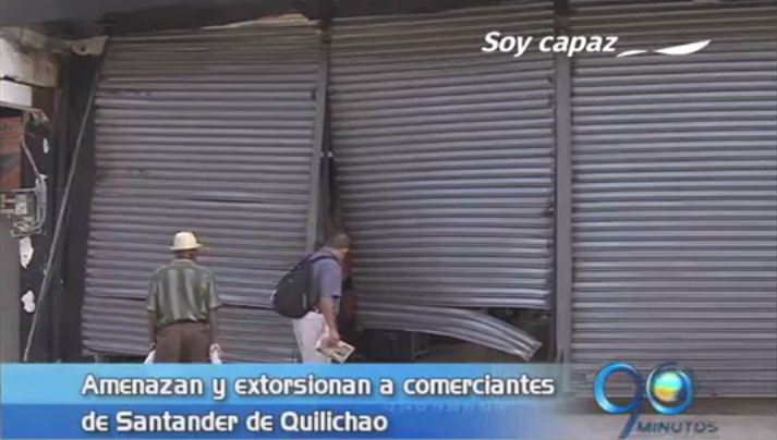 Preocupación en Santander de Quilichao por inseguridad a los comerciantes