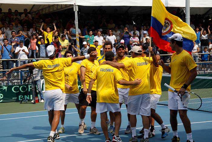 Colombia disputará cupo en el grupo mundial de la Copa Davis