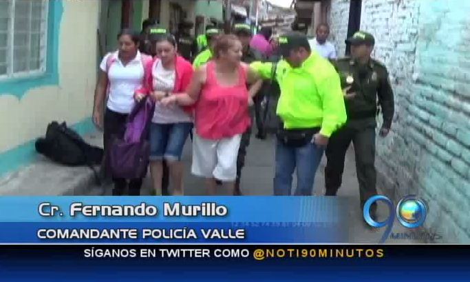 Policía desarticula banda de microtráfico en Tuluá