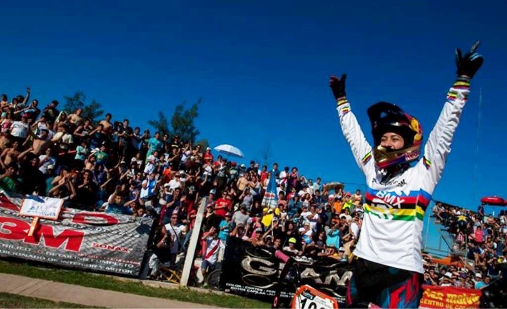 Mariana Pajón ganó otro oro en la Copa Mundo de BMX en Argentina
