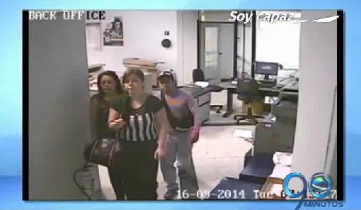 En video quedó registrado el frustado asalto a banco en Cali