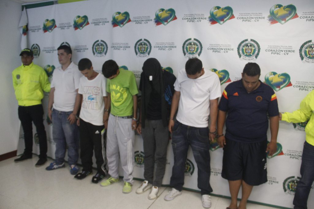 Capturan a la banda delincuencial ´Los de las bancas` en el norte de Cali