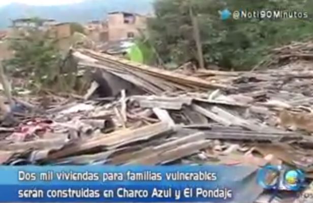 Construirán dos mil viviendas para familias del jarillón de Cali
