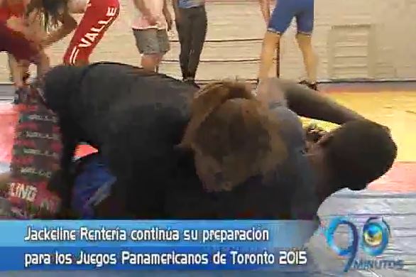 Jackeline Rentería continúa con su preparación para los Juegos Panamericanos