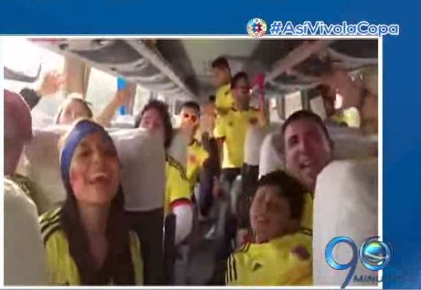 Aficionada relata su viaje a Chile para ver jugar a la Selección Colombia