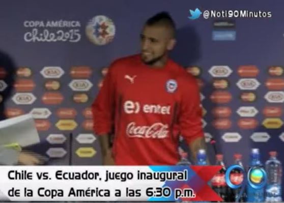 Chile vs Ecuador abrirán el fútbol de la Copa América de Chile