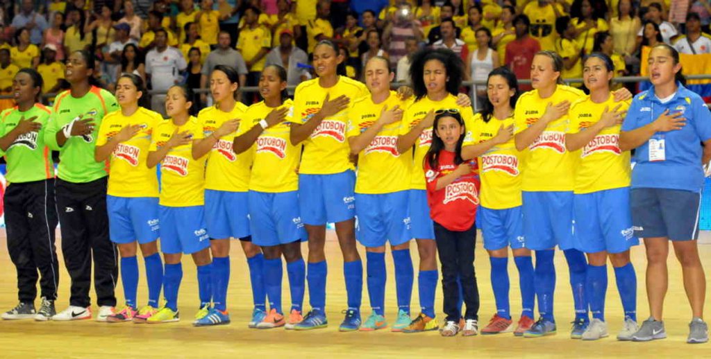 Colombia femenina a un solo punto de clasificar en el Suramericano