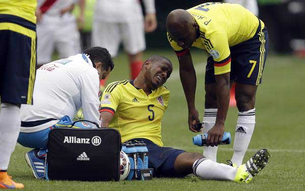 Edwin Valencia sufrió ruptura completa de ligamento cruzado