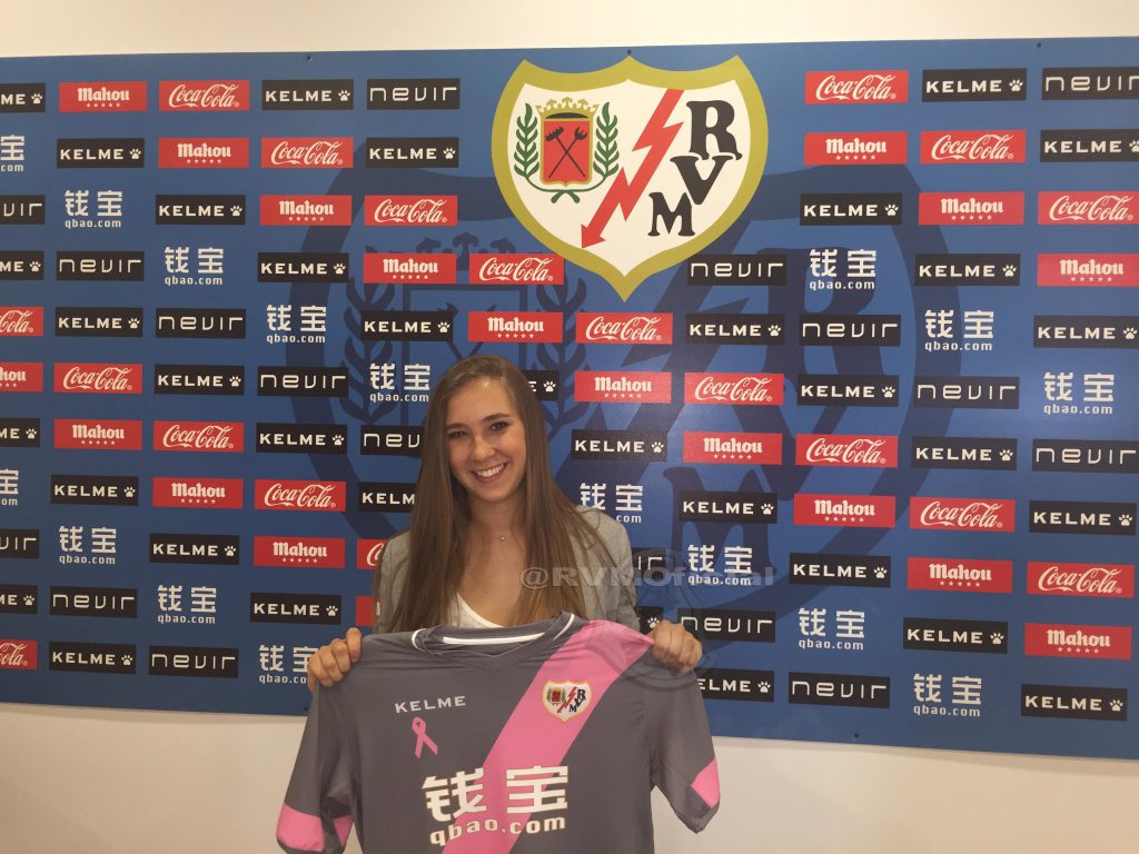 Nicole Regnier llega al equipo femenino del Rayo Vallecano