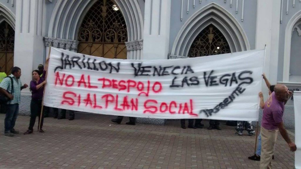 Manifestantes de la Ermita salieron tras acuerdos con Alcaldía