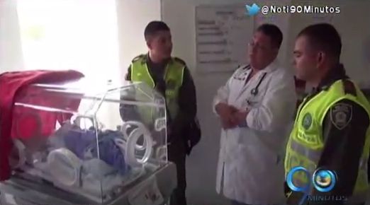 En Popayán encuentran un bebé abandonado dentro de un maletín