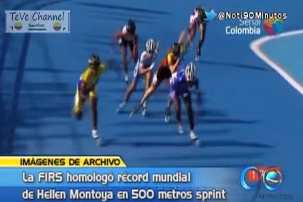 Homologaron el récord mundial de Helen Montoya en los 500 metros