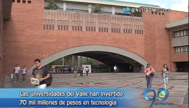 Universidades del Valle destacan a nivel nacional por inversión en tecnología