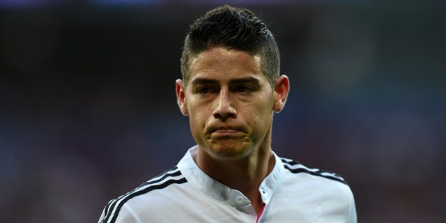 Zidane habló de las posibilidades de James como inicialista en el encuentro del sábado
